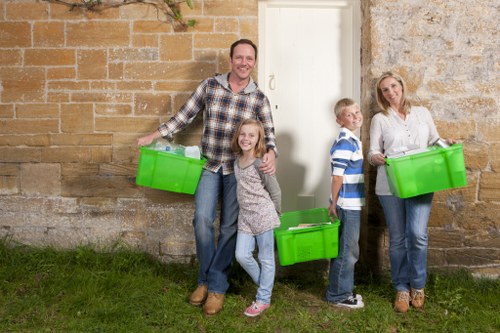 Satisfied customers after house clearance in Shoreditch