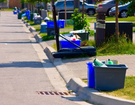 Shoreditch residents utilizing waste removal services